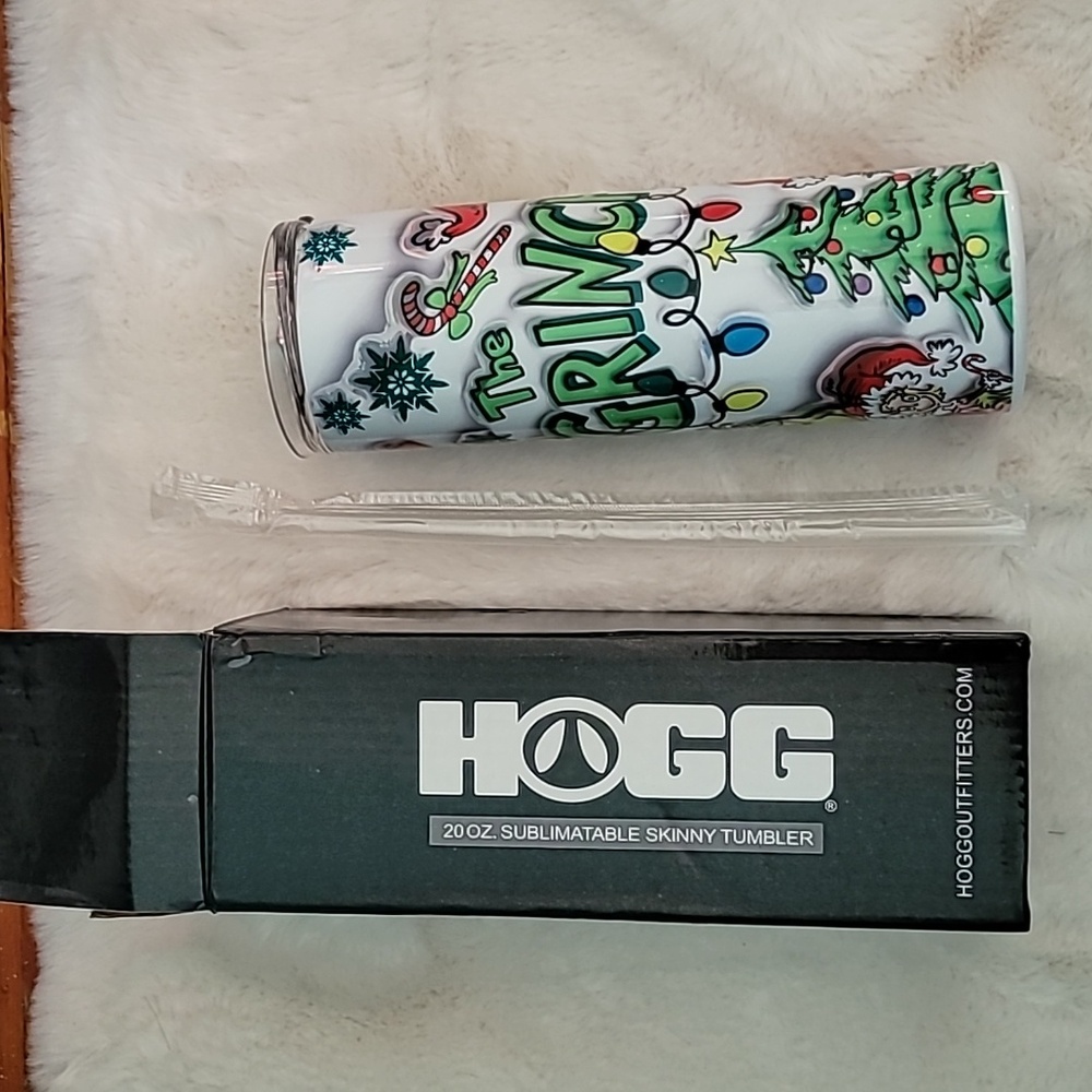 🎄 The Grinch Hogg Tumbler
